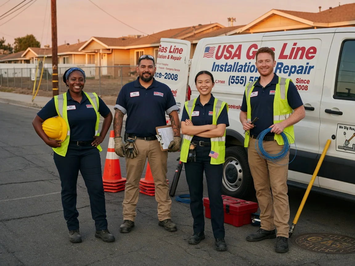 Gas Line Installation company in Wellington, MO